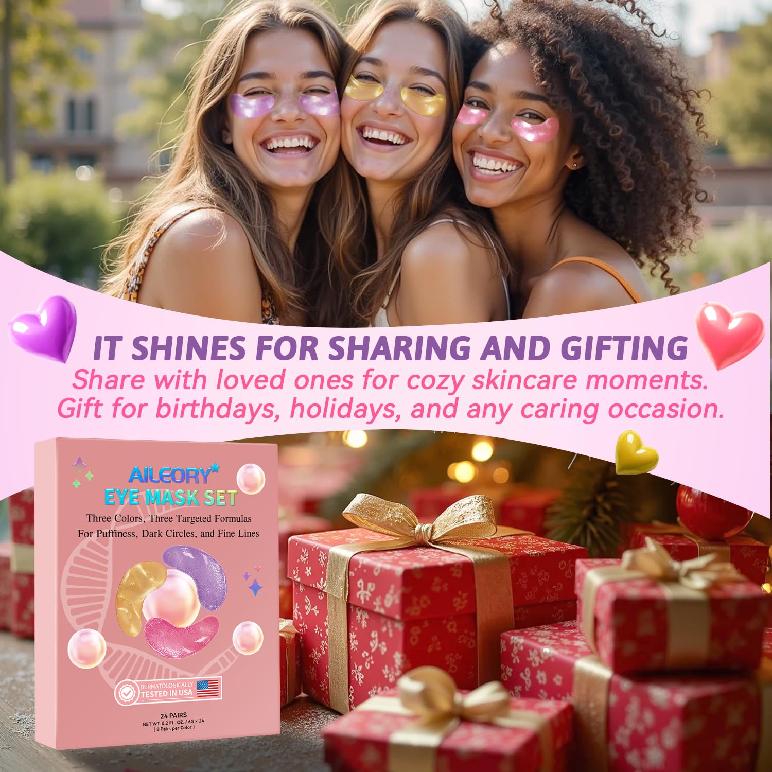 AILEORY gift-ready packaging emphasizes a convenient, premium appearance.