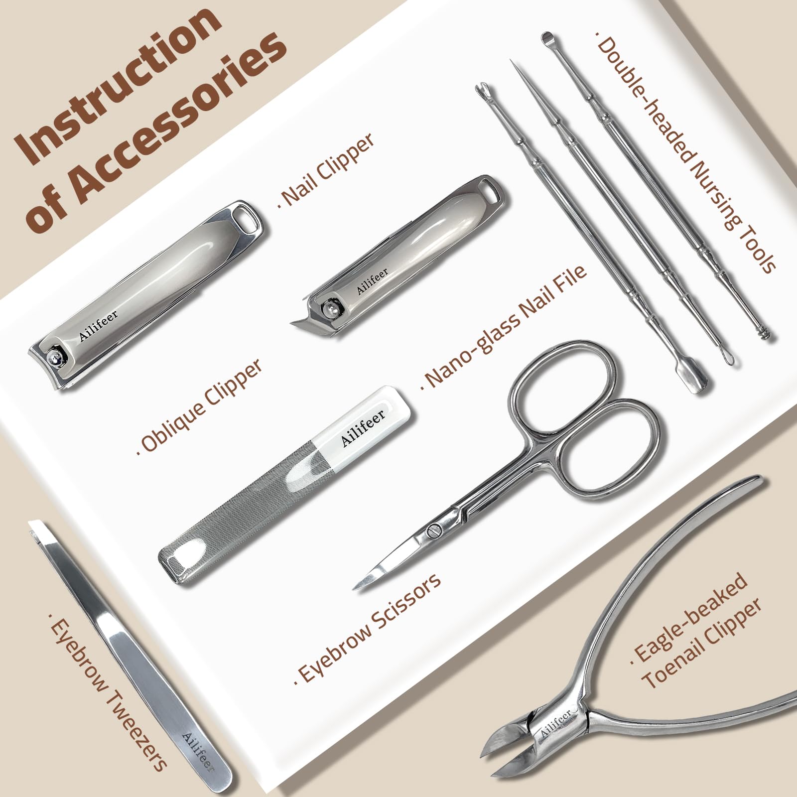 AILIFEER large nail clippers in use, durable trimming