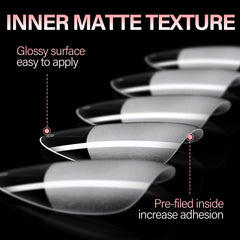 15 sizes cover most nails for precise, user-friendly fitting.