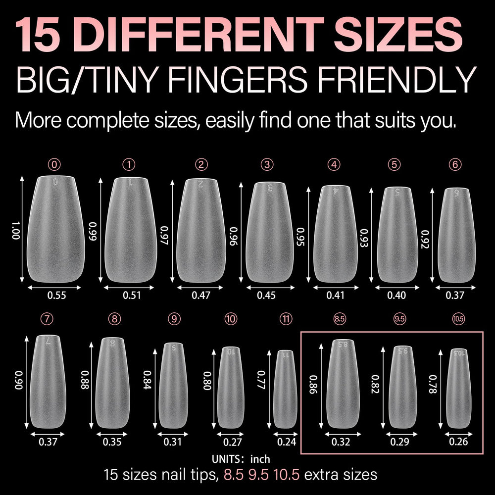 AILLSA beginner-friendly nail tips simple to apply for newcomers