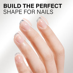 AILLSA Clear Builder Gel self-leveling application for smooth, even surfaces