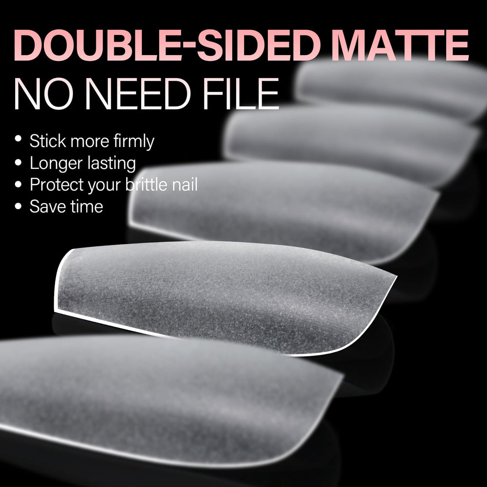 AILLSA double-sided matte adhesion for polish-free durability