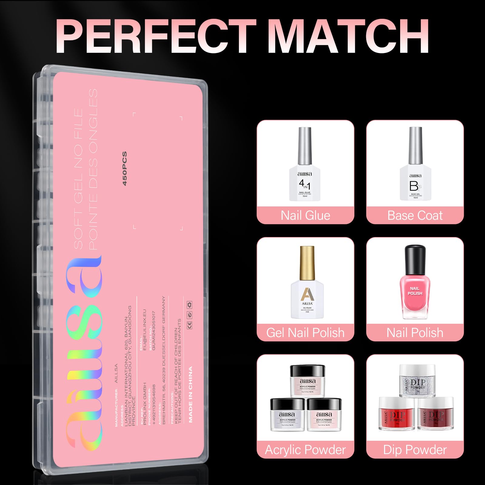 AILLSA easy DIY nail art collection for pro-like results at home