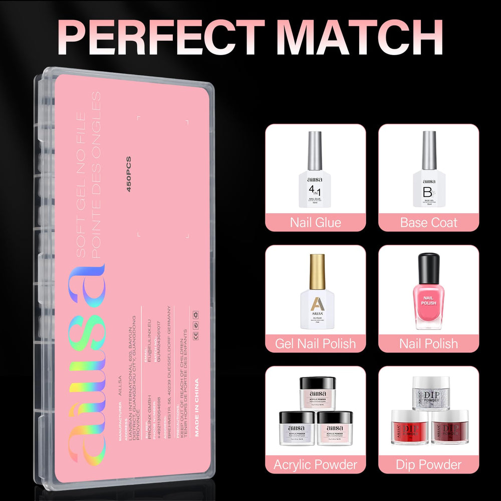 AILLSA easy DIY nail art collection for pro-like results at home