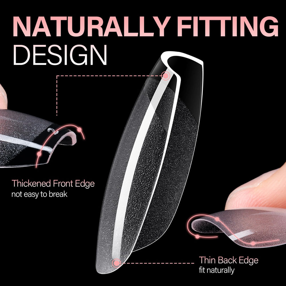 AILLSA gel jelly material closeup for flexible, natural-looking nails.