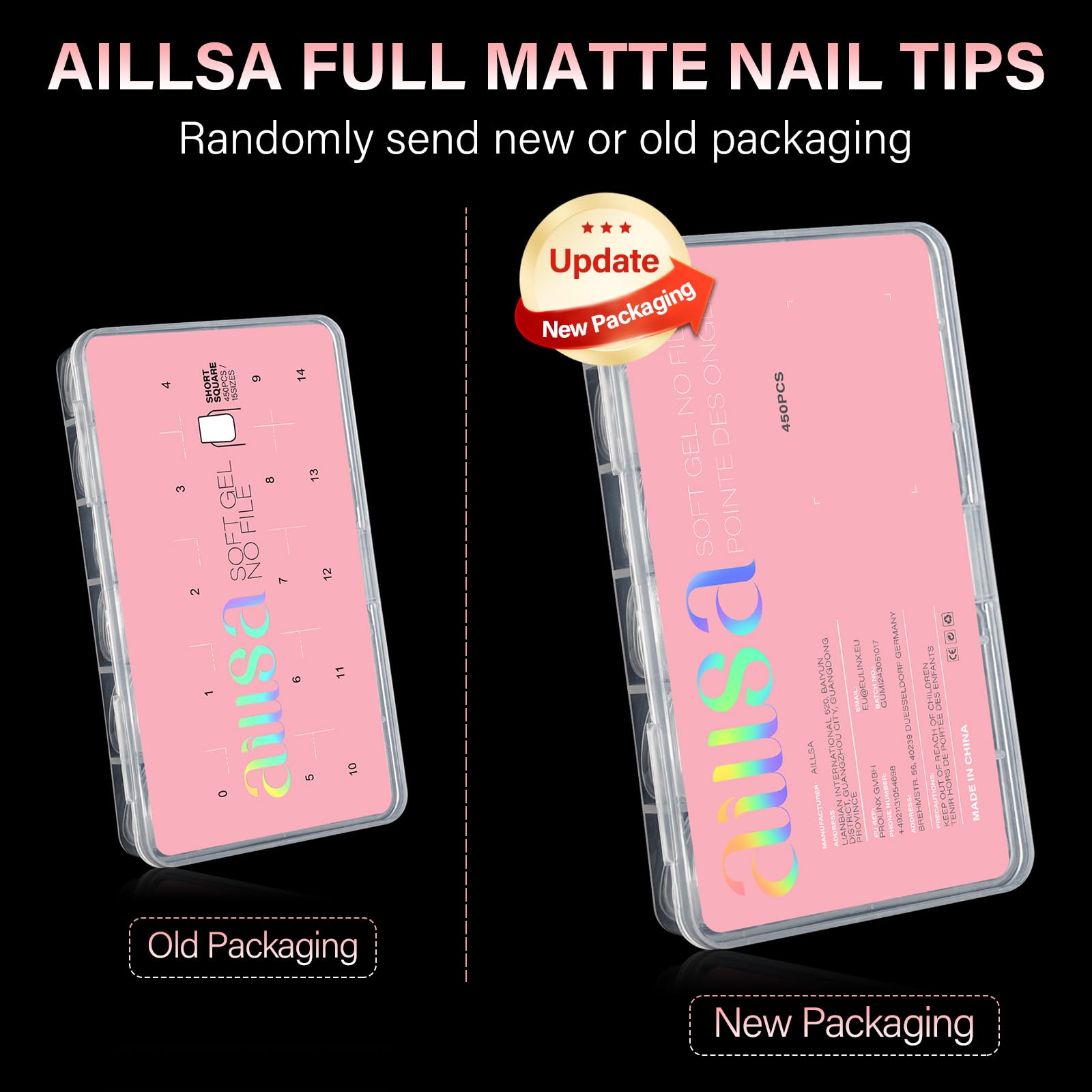 AILLSA gift-ready gel tip set for birthdays or special occasions