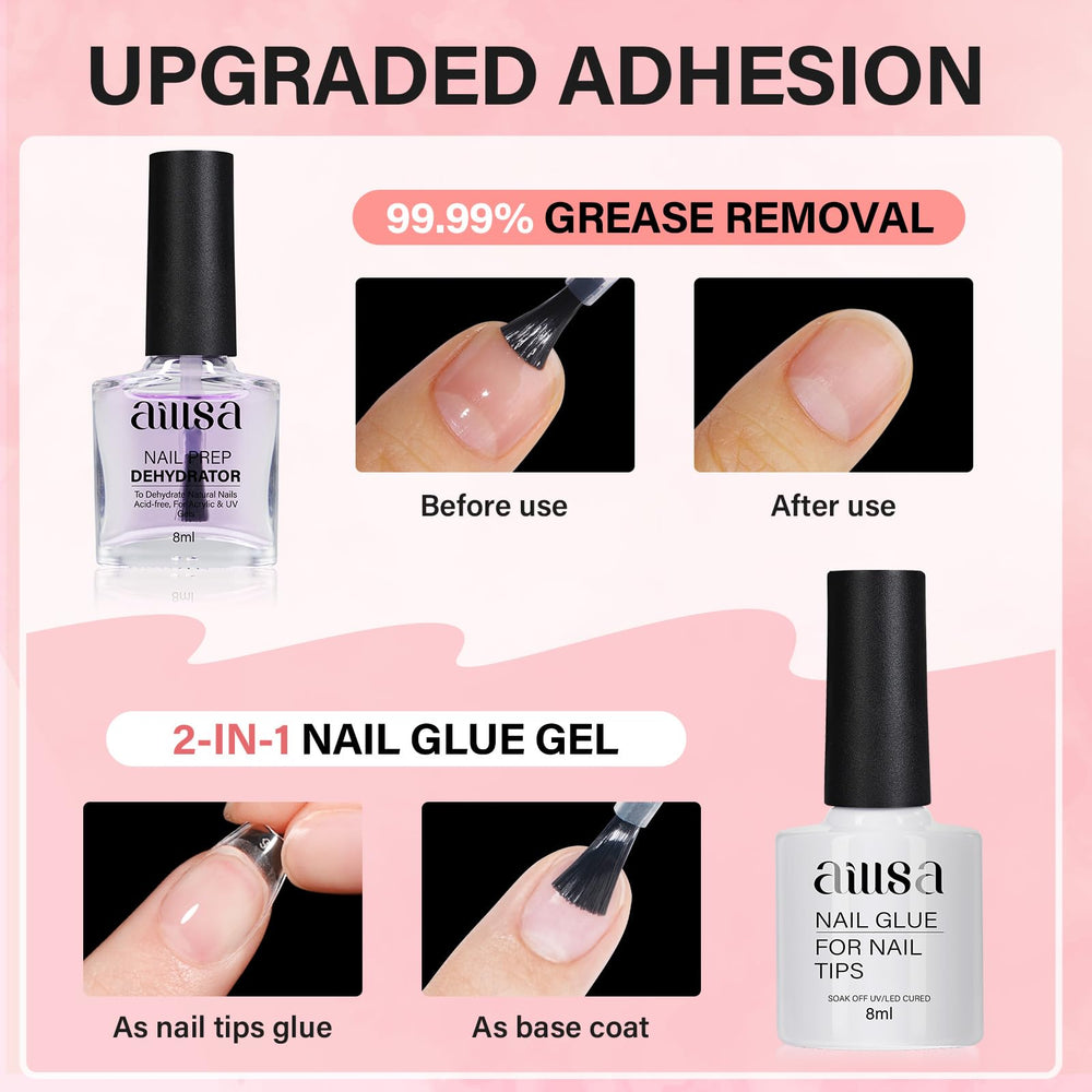 AILLSA jelly gel polish light pink adds versatile elegance.