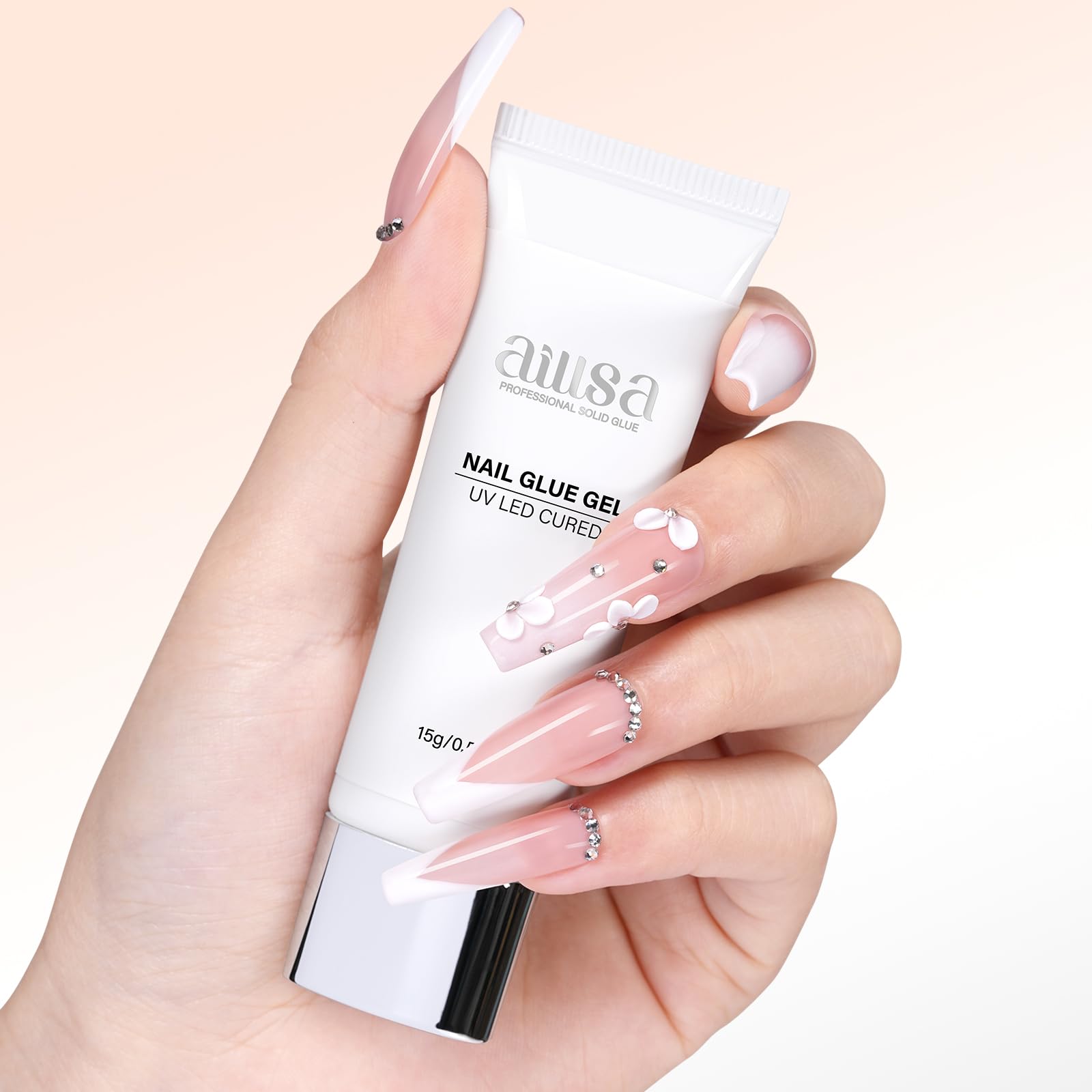 AILLSA anti-bubble formula reduces air pockets for smooth nail application