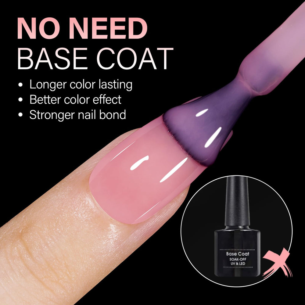 AILLSA natural acrylic gel material provides flexible, durable tip feel