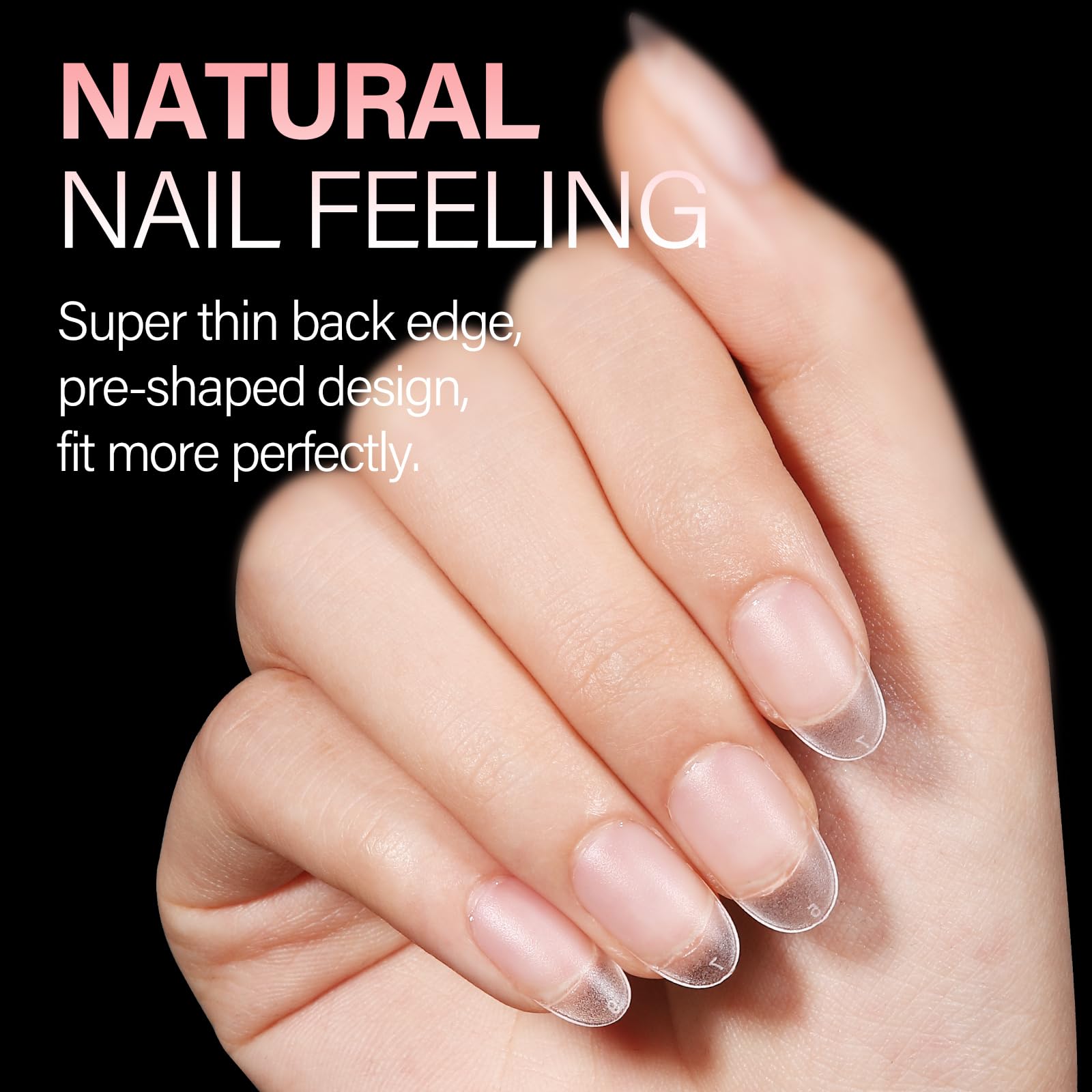 AILLSA pre-shaped tips save time without cutting