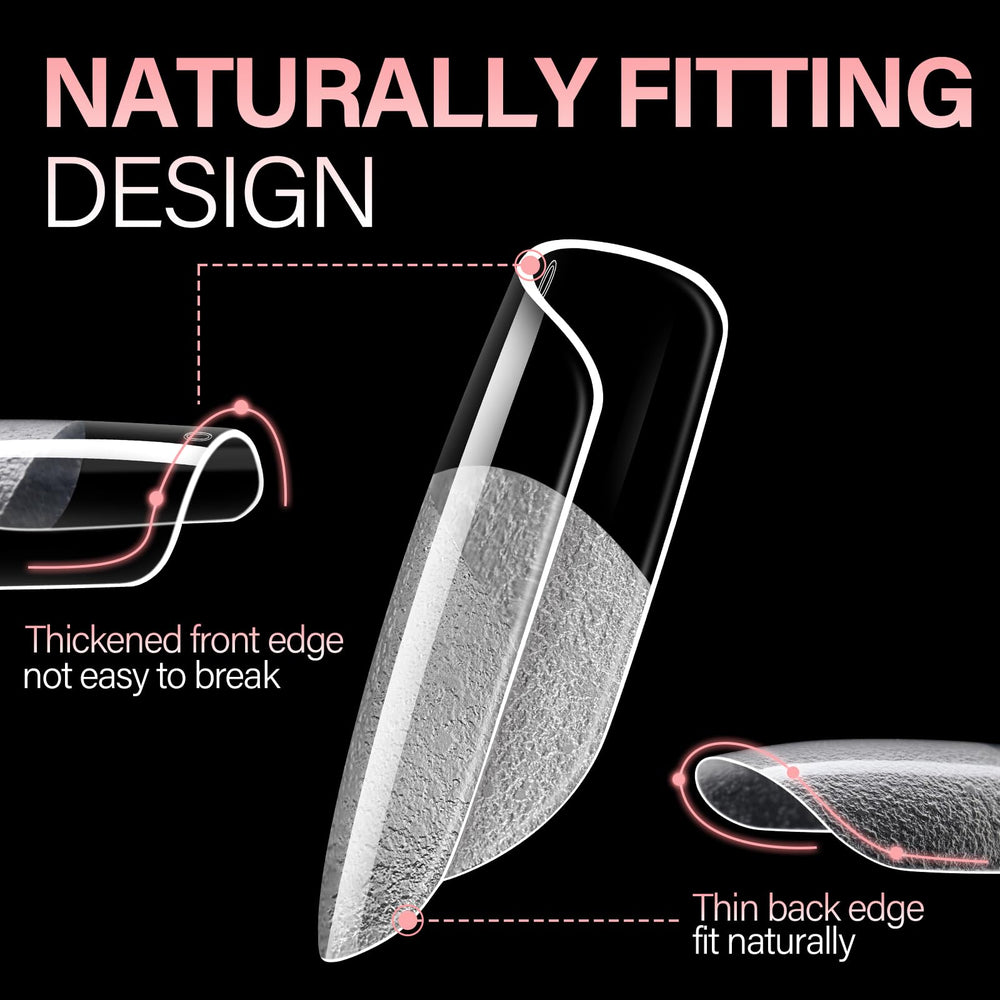 AILLSA snug curvature fit nails skin friendly for comfortable daily wear