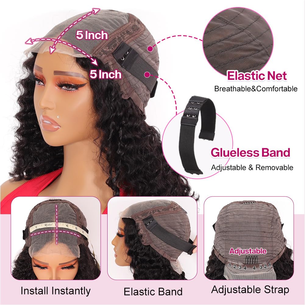 Ailwelia Brazilian virgin hair deep wave holds dye and heat styling well.