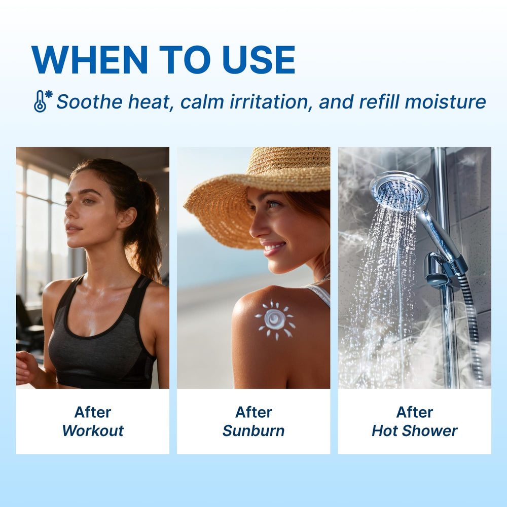 AINOHEA Mahalo serum ocean-water evokes refreshing hydration on skin.