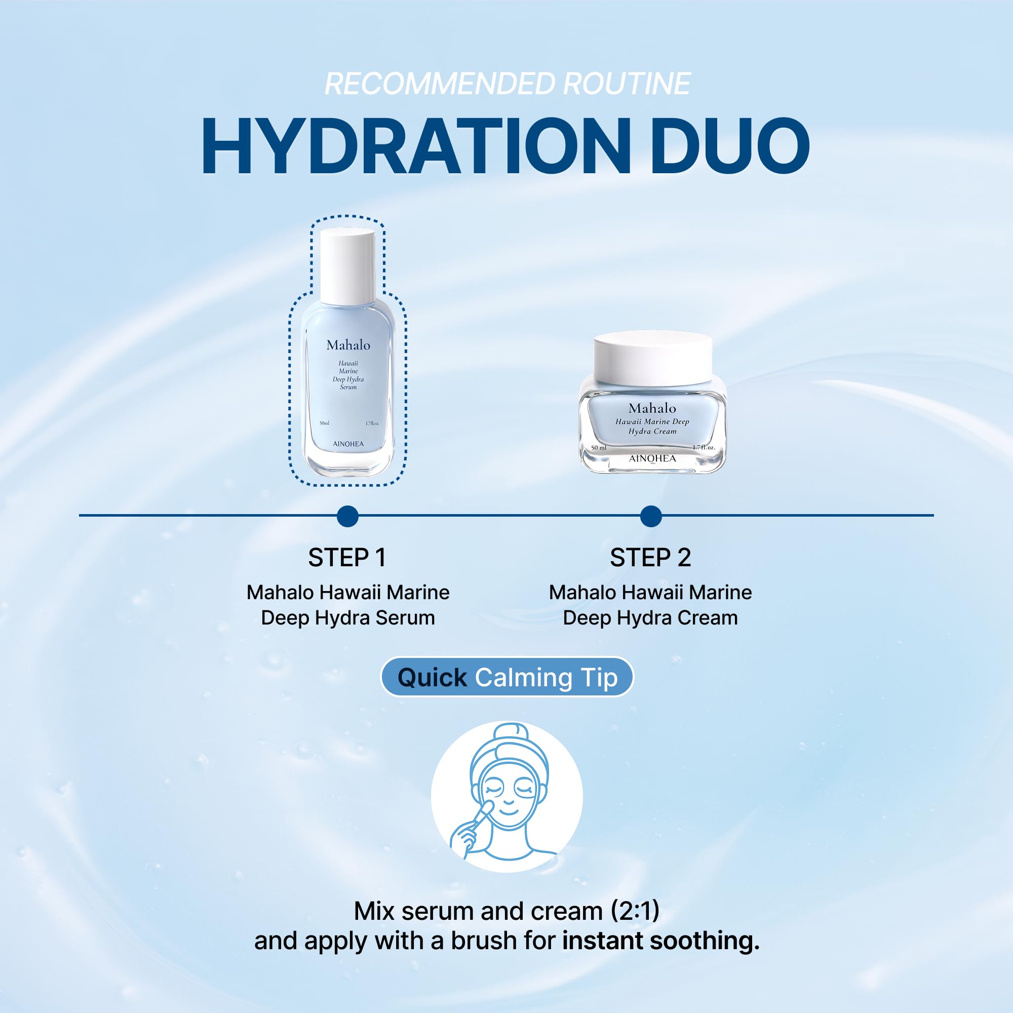 AINOHEA Mahalo serum skin-balance promotes a refreshed, balanced complexion.