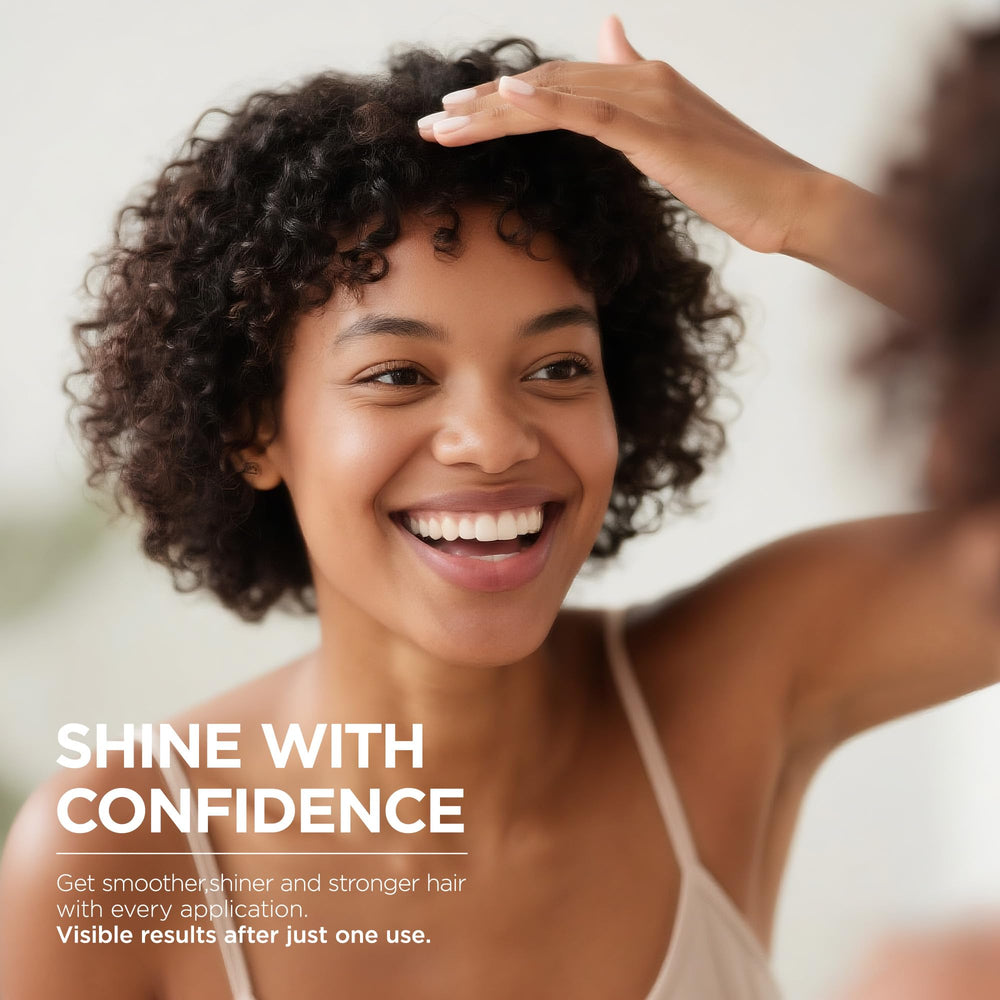 AIPILER Batana Oil helps control frizz for polished everyday style.
