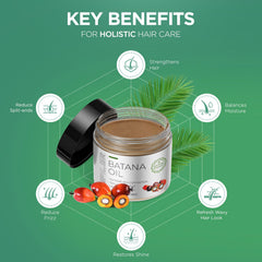 AIPILER Batana Oil Honduran tradition—heritage-inspired care for healthier-looking strands.