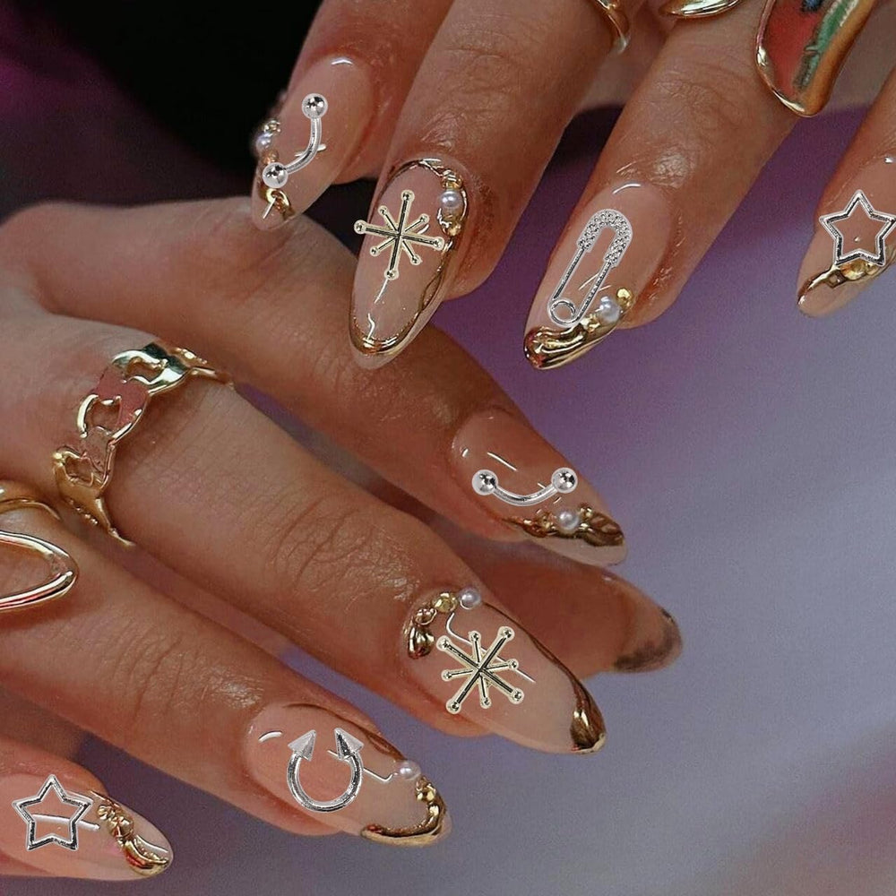 AIPULIDUO durable lightweight nail charms ideal for quick manicures.