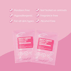 Air Jungles large 6x8 inch wipes for face cleansing