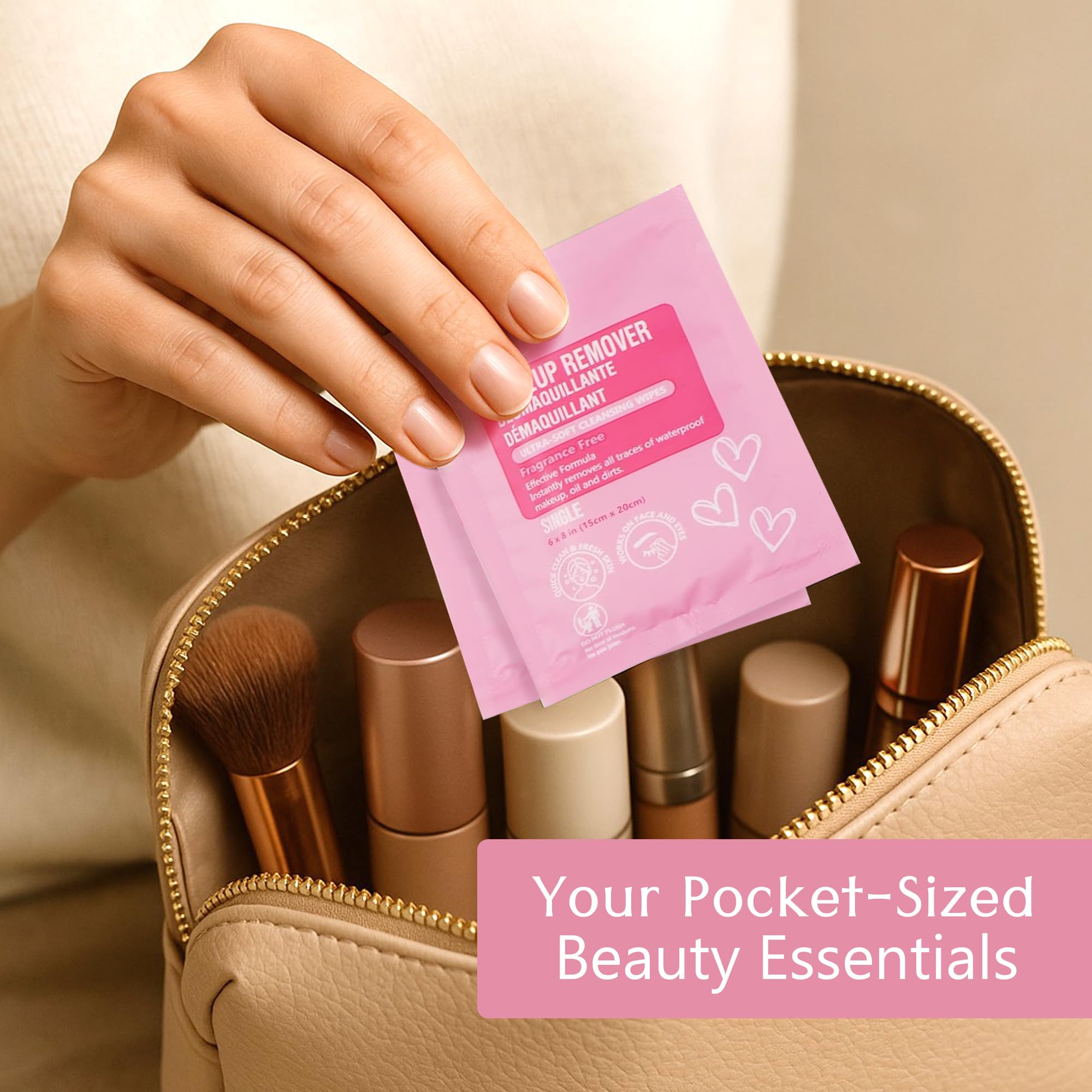 Air Jungles makeup remover wipes; removes waterproof makeup for a thorough cleanse.