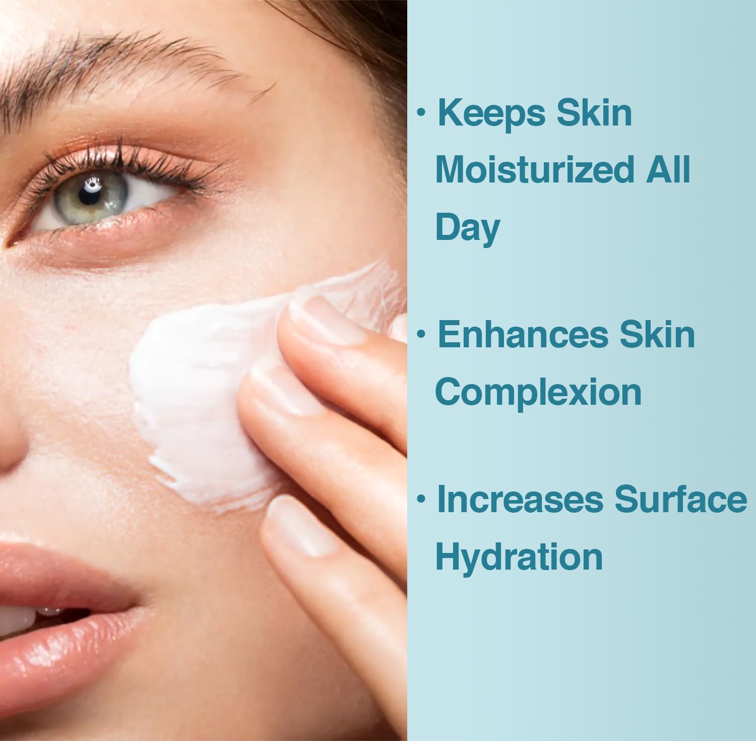 Air Repair Complexion Boosting Moisturizer cream swirl nourishes dry skin.
