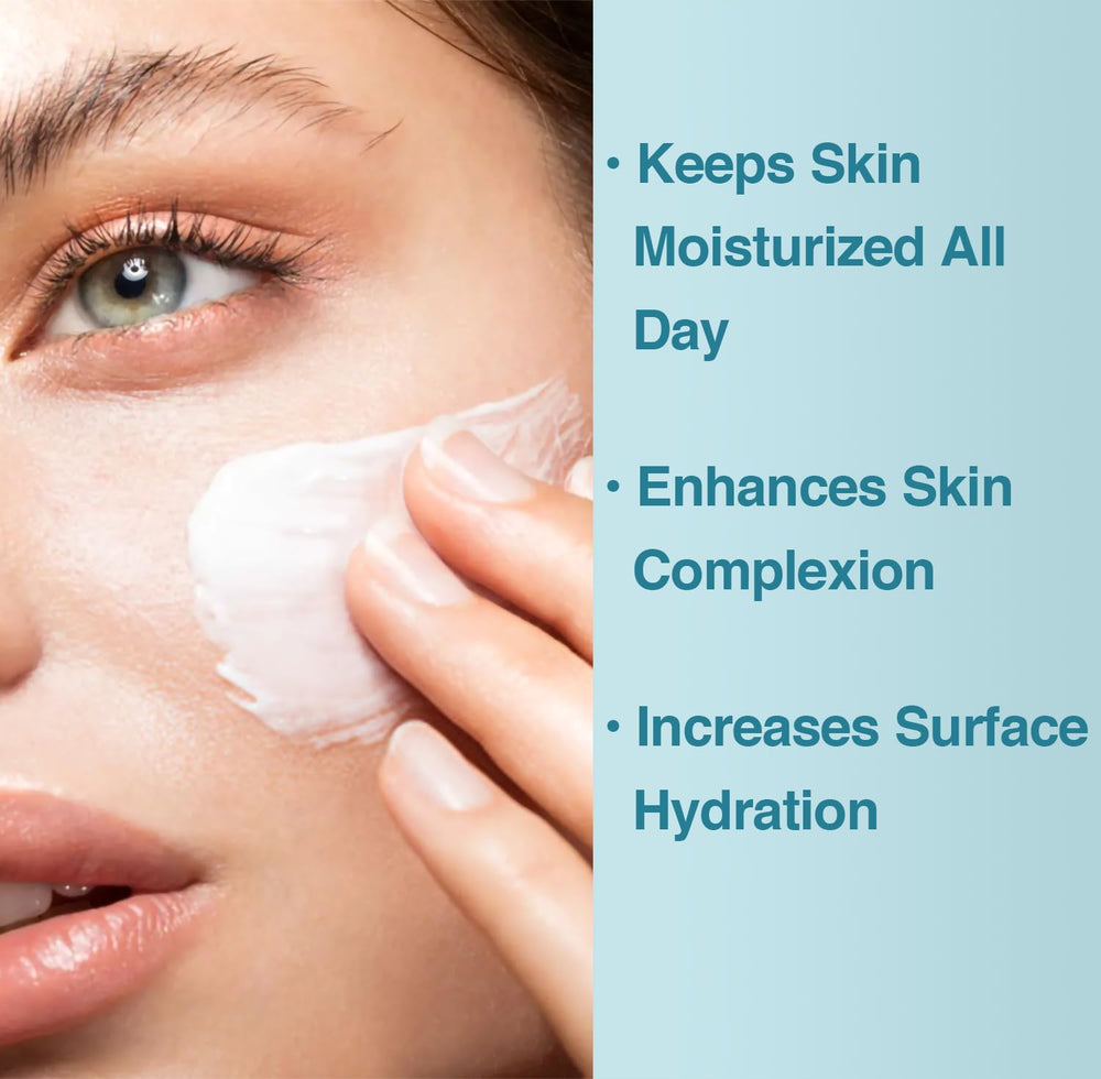 Air Repair Complexion Boosting Moisturizer cream swirl nourishes dry skin.