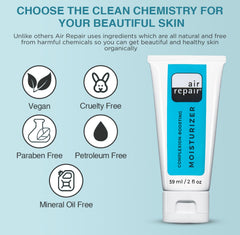 Air Repair Complexion Boosting Moisturizer rosehip oil ingredient supports skin vitality.