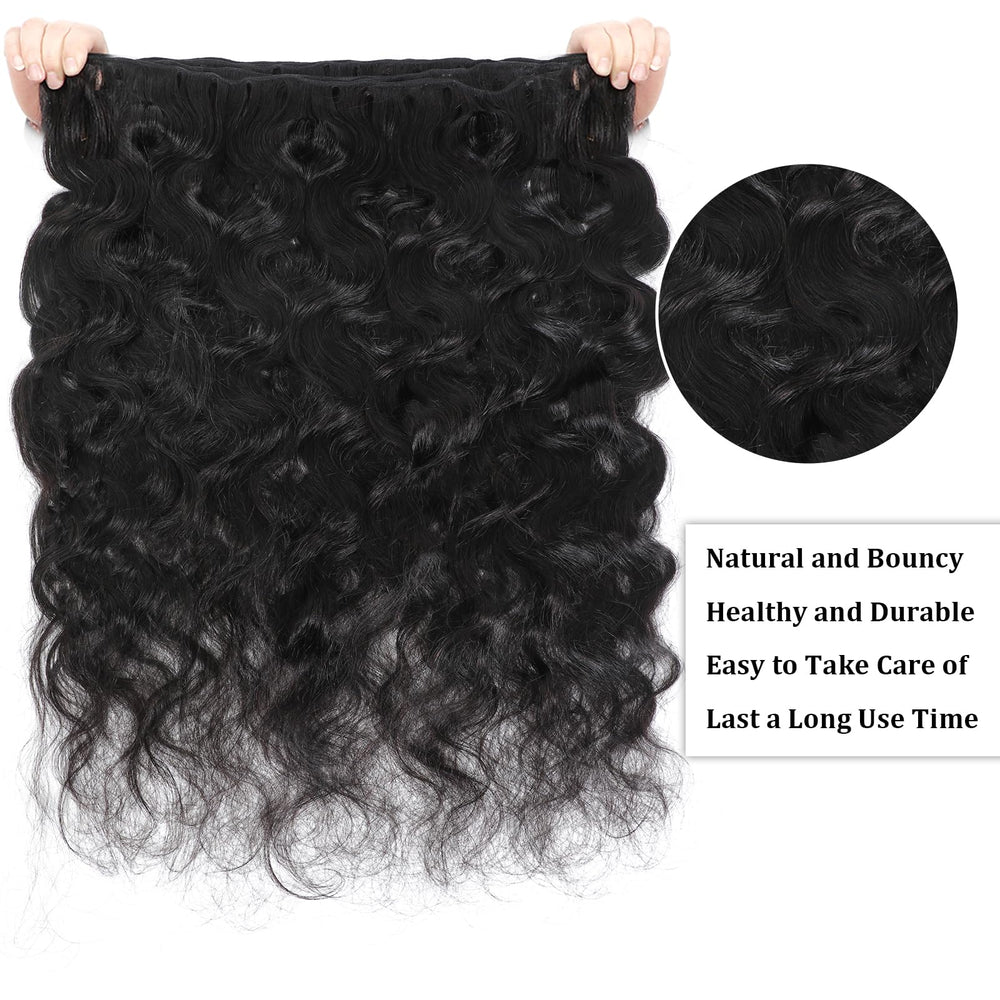 AirNext body wave bundle length options support versatile looks.