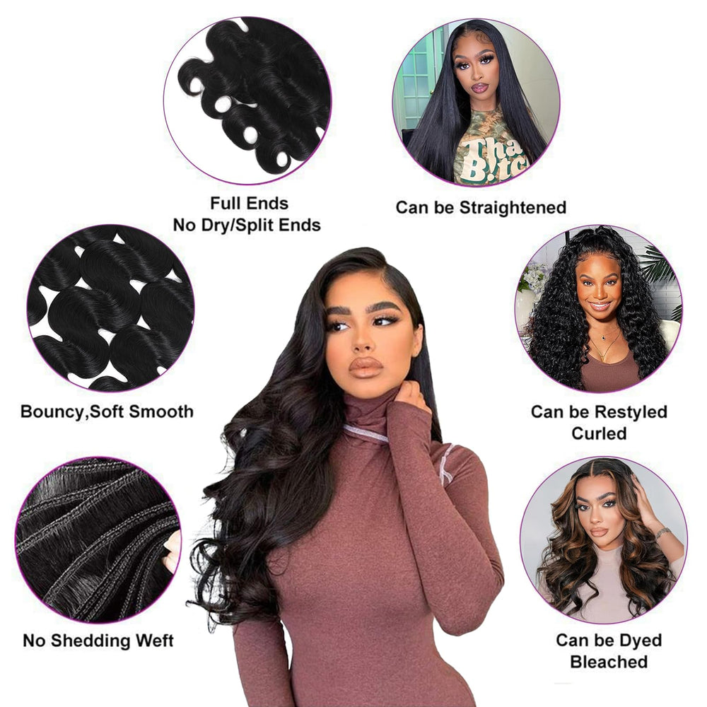 AirNext bundles suitable for sew-ins, clip-ins, or wigs.