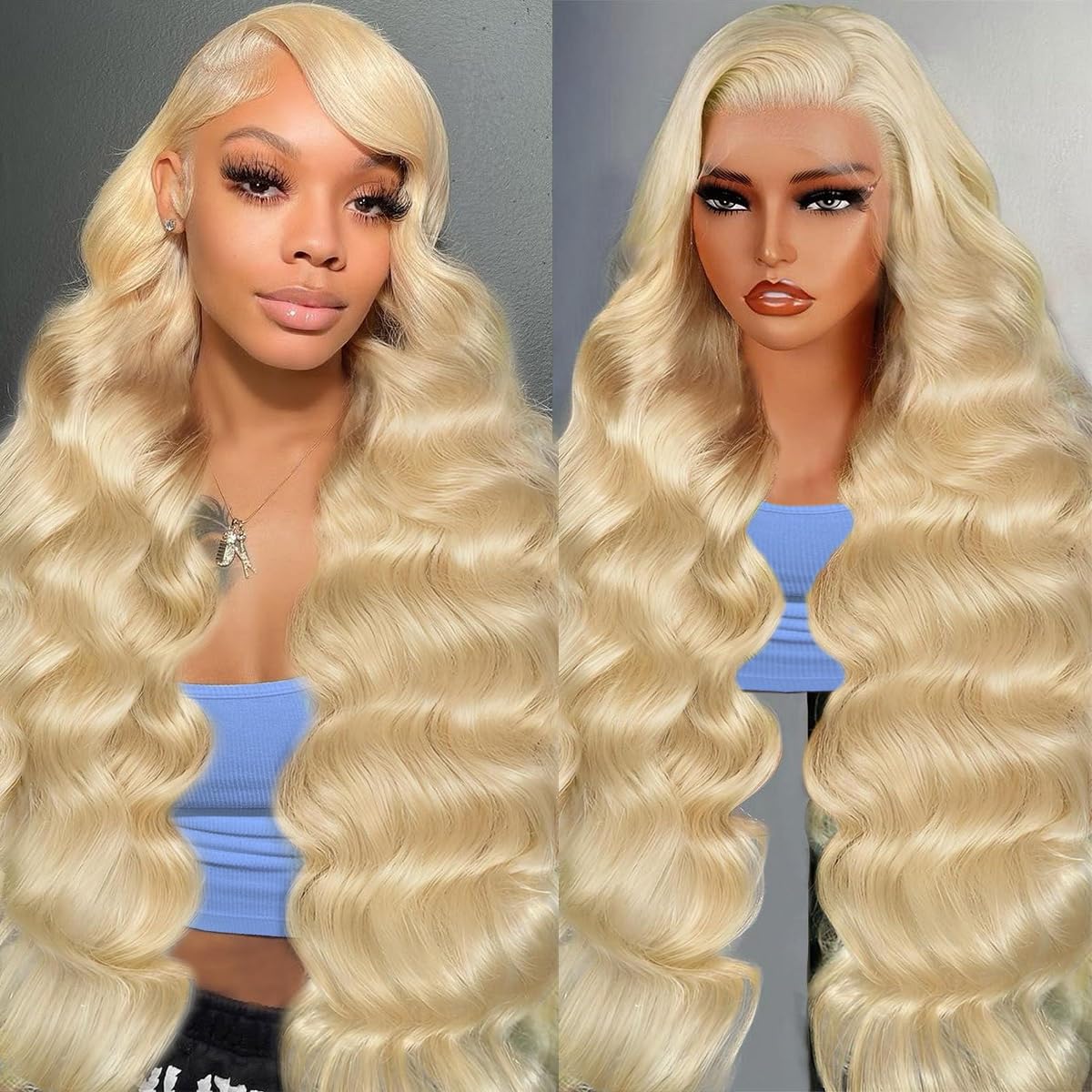 AirZKIN 613 lace-front wig with natural-length, soft and seamless for everyday wear.