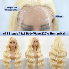 AirZKIN lace-front wig with baby hairs for a more realistic hairline.