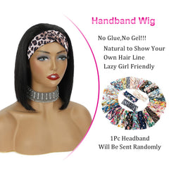 AISI Bob Headband Wig cap fit demonstrates adjustable comfort for most heads.