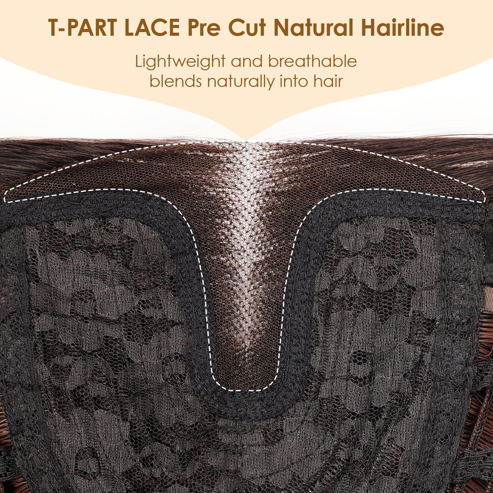 AISI HAIR Wave curly design suits daily outfits and party looks.