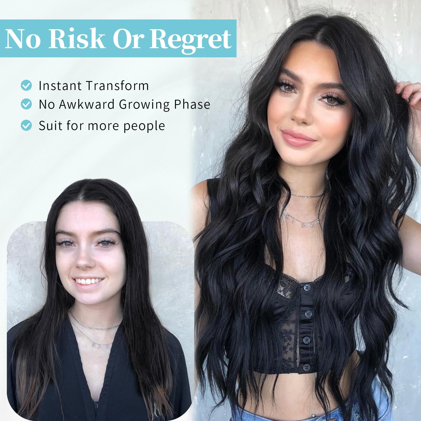 AISI HAIR ideal for daily wear, dating, work, and travel.