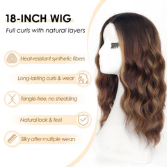 AISI HAIR Heat-resistant synthetic fibers withstand styling up to 150°C.