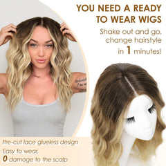 AISI HAIR heat-resistant wig withstands styling up to 150°C for versatility