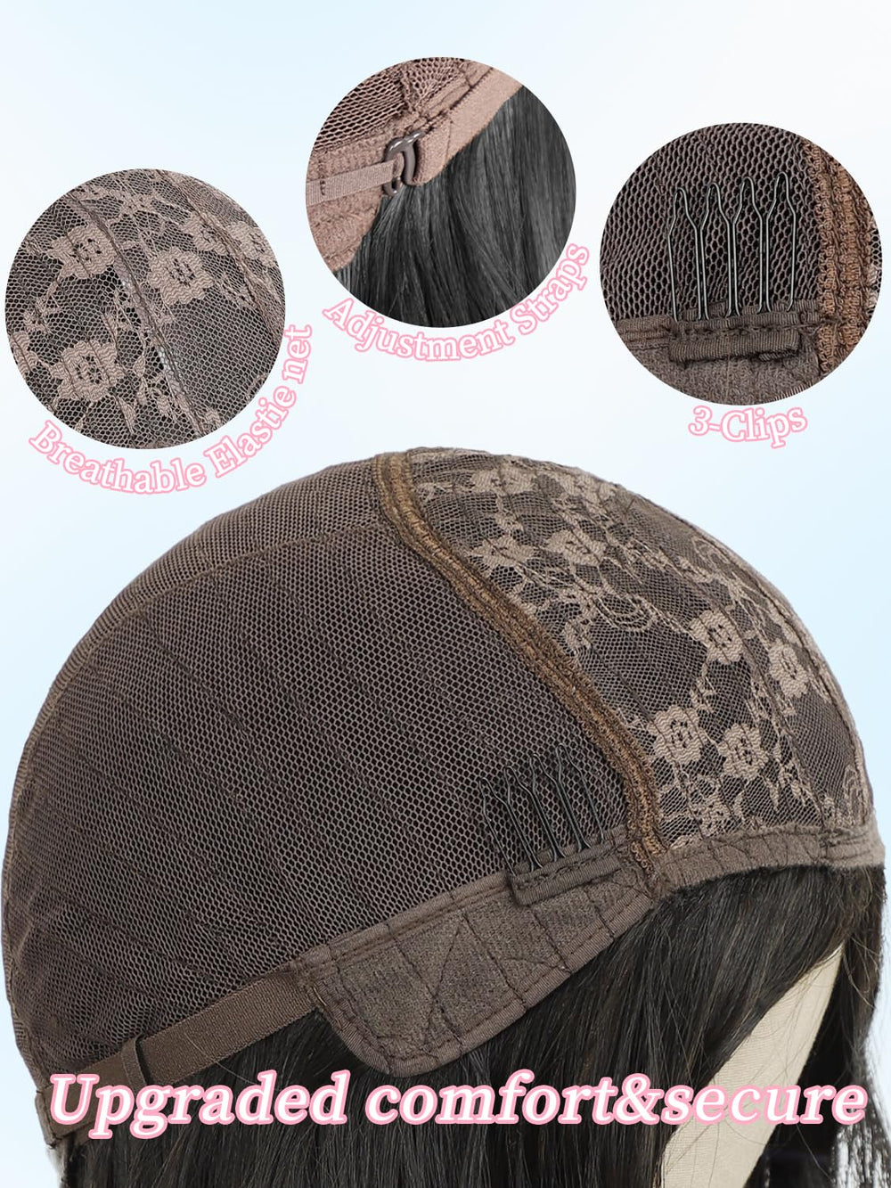 AISI HAIR party-ready long wavy wig suggests versatile daily wear.