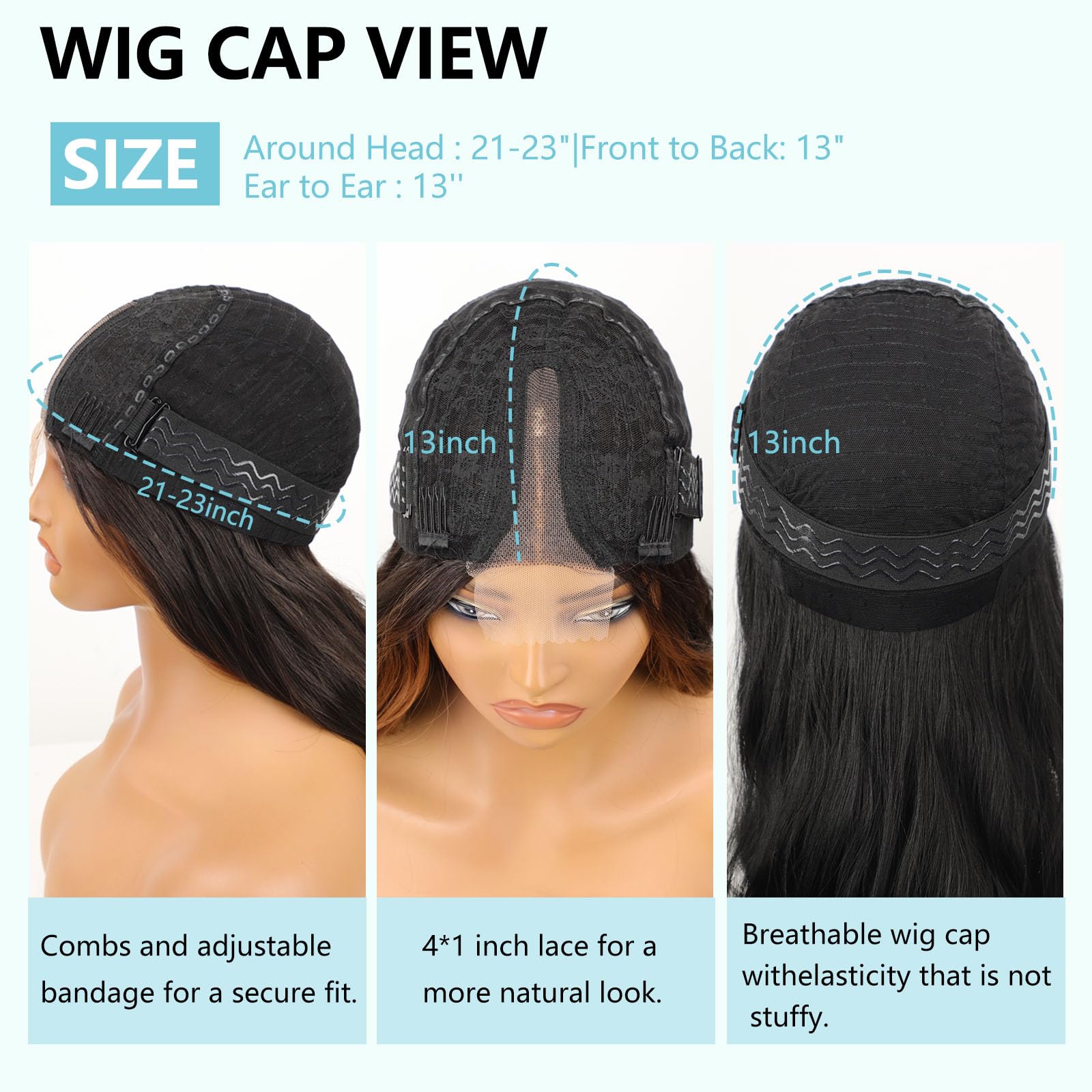 AISI HAIR versatile wig suits parties and weddings with style.