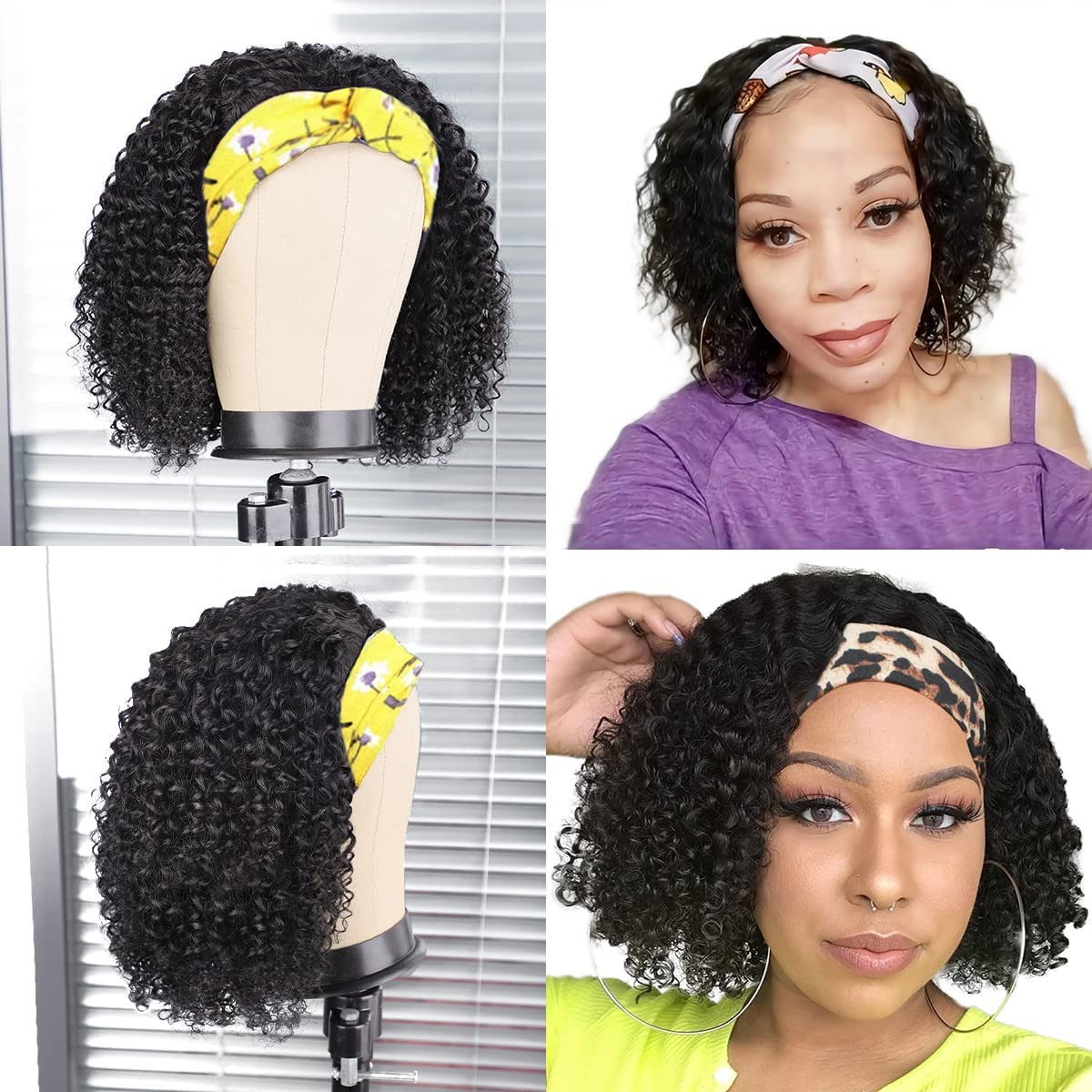 Aiterina headband wig 100 remy human hair with soft premium feel