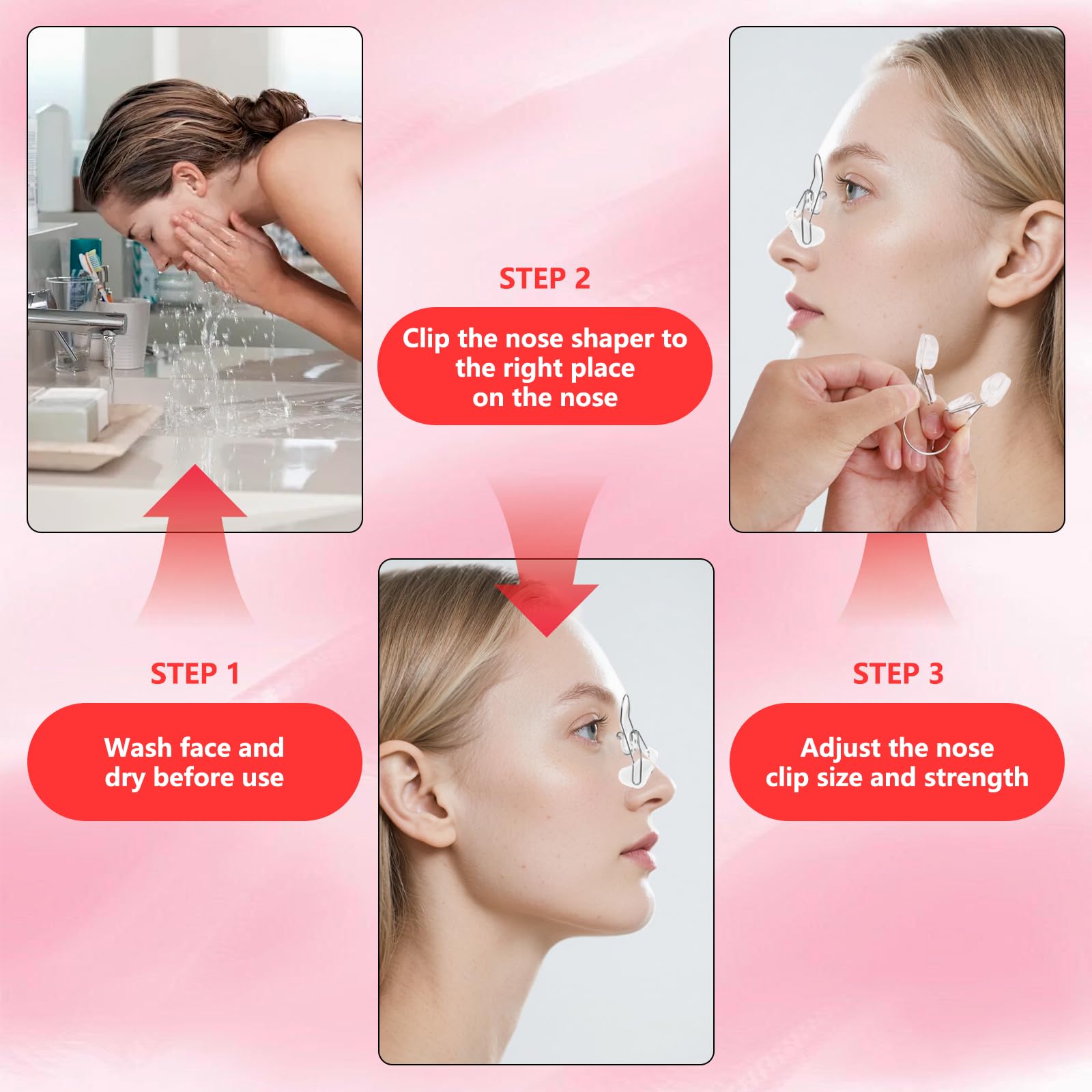 Aiuulu Nose Shaper Clip travel-friendly design for on-the-go styling