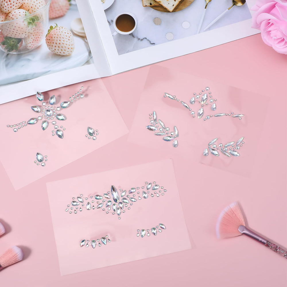 AIYORSE glitter stickers on body for festival looks and easy removal