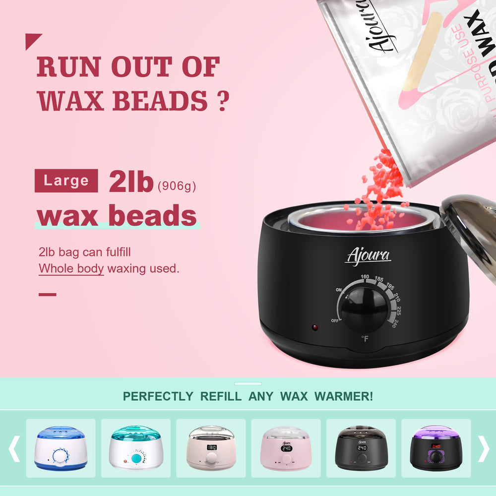 Ajoura chest and back wax beads ideal for larger areas.