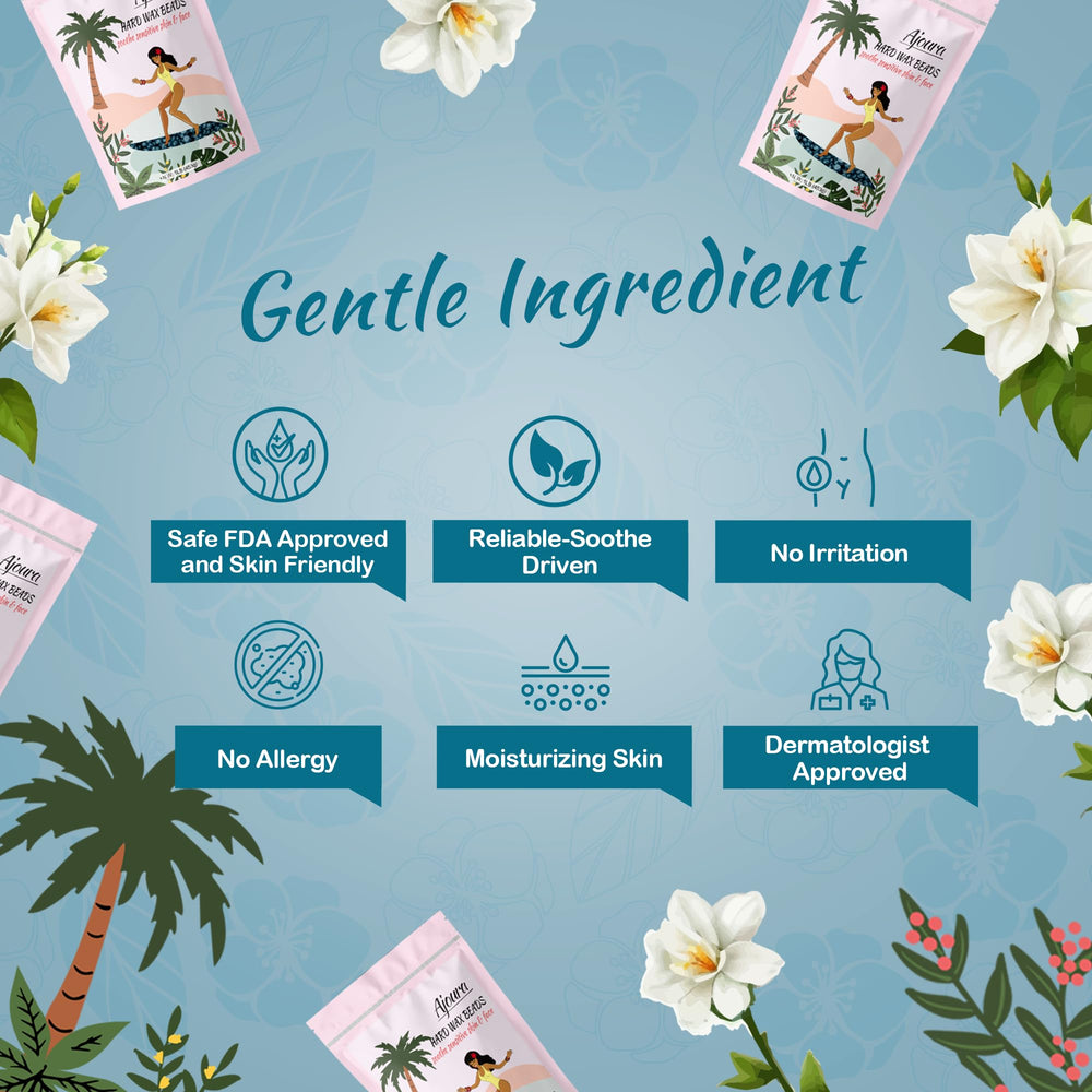Ajoura home wax kit setup for salon-like results at home