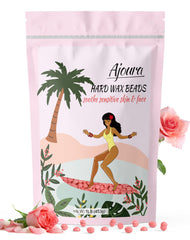 Ajoura Wax Beads Rose Pink Pack for at-home hair removal with salon-like results