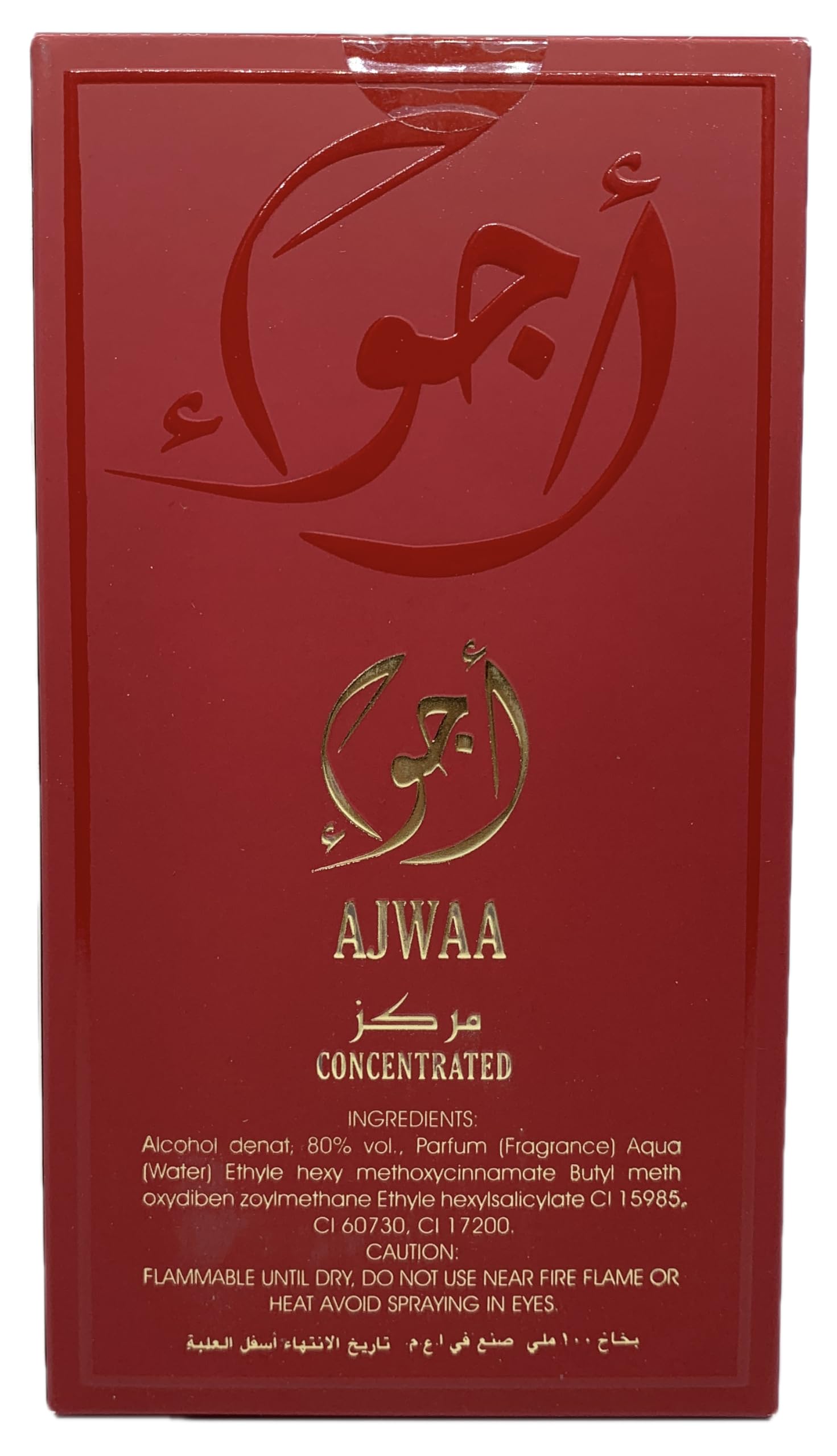 AJWAA red fragrance for date night with lasting trail