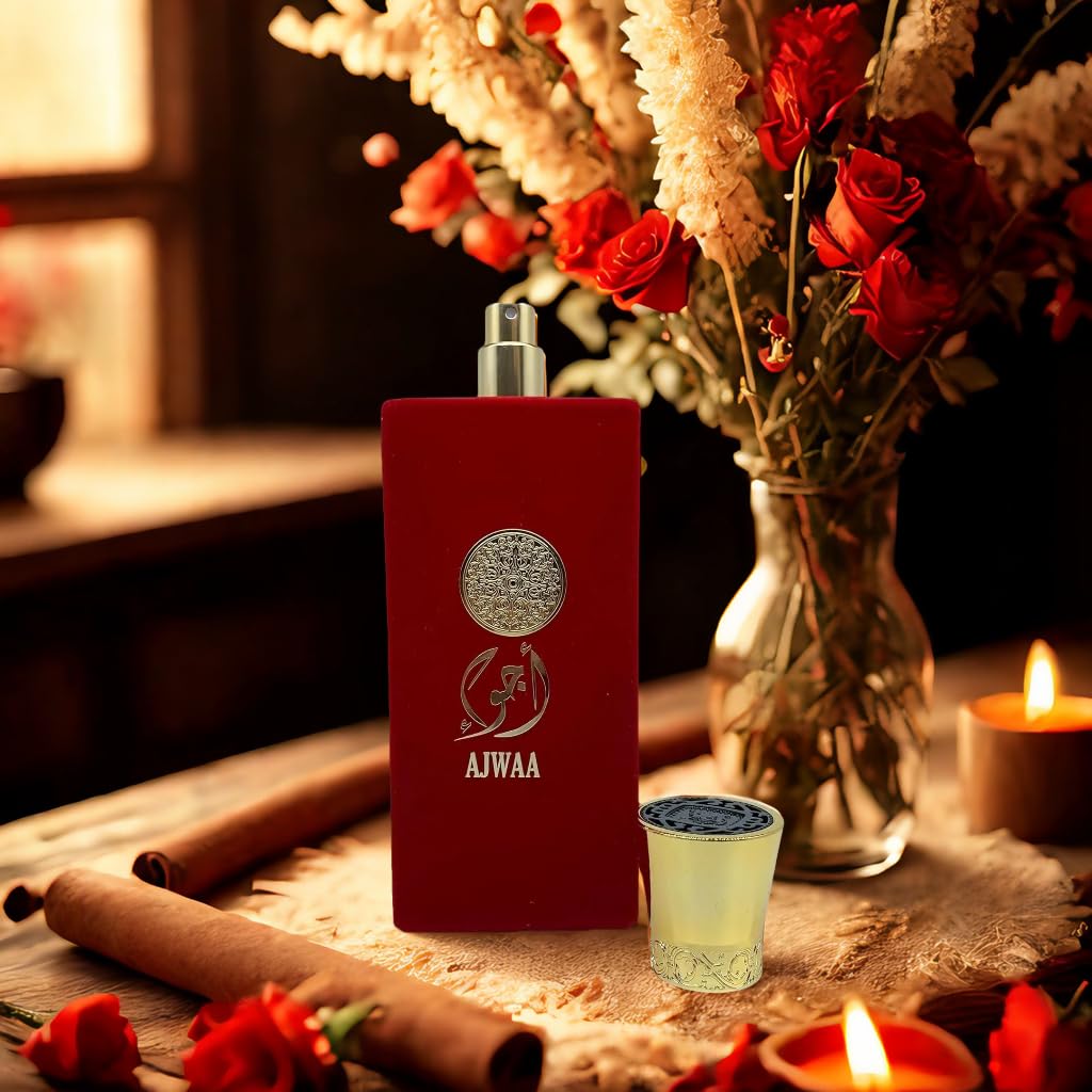 AJWAA middle notes highlight ylang-ylang, rose, jasmine for soft sophistication