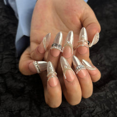 AKA Unicorn handmade nails travel set in luxury box for gifting and on-the-go touch-ups.