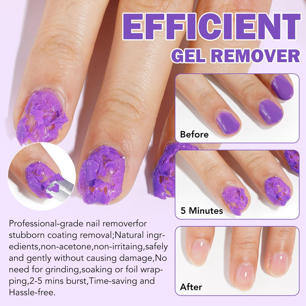 Akeeronn remover kit opened, showing compact travel-friendly design