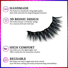 AkesuLash upgraded magnetic liner close-up shows strong hold and waterproof formula