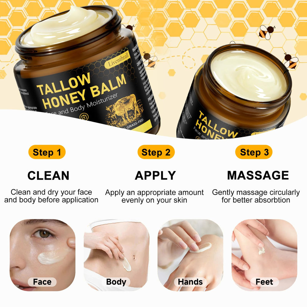 AKIICHI balm applied to hand for hydration on dry skin