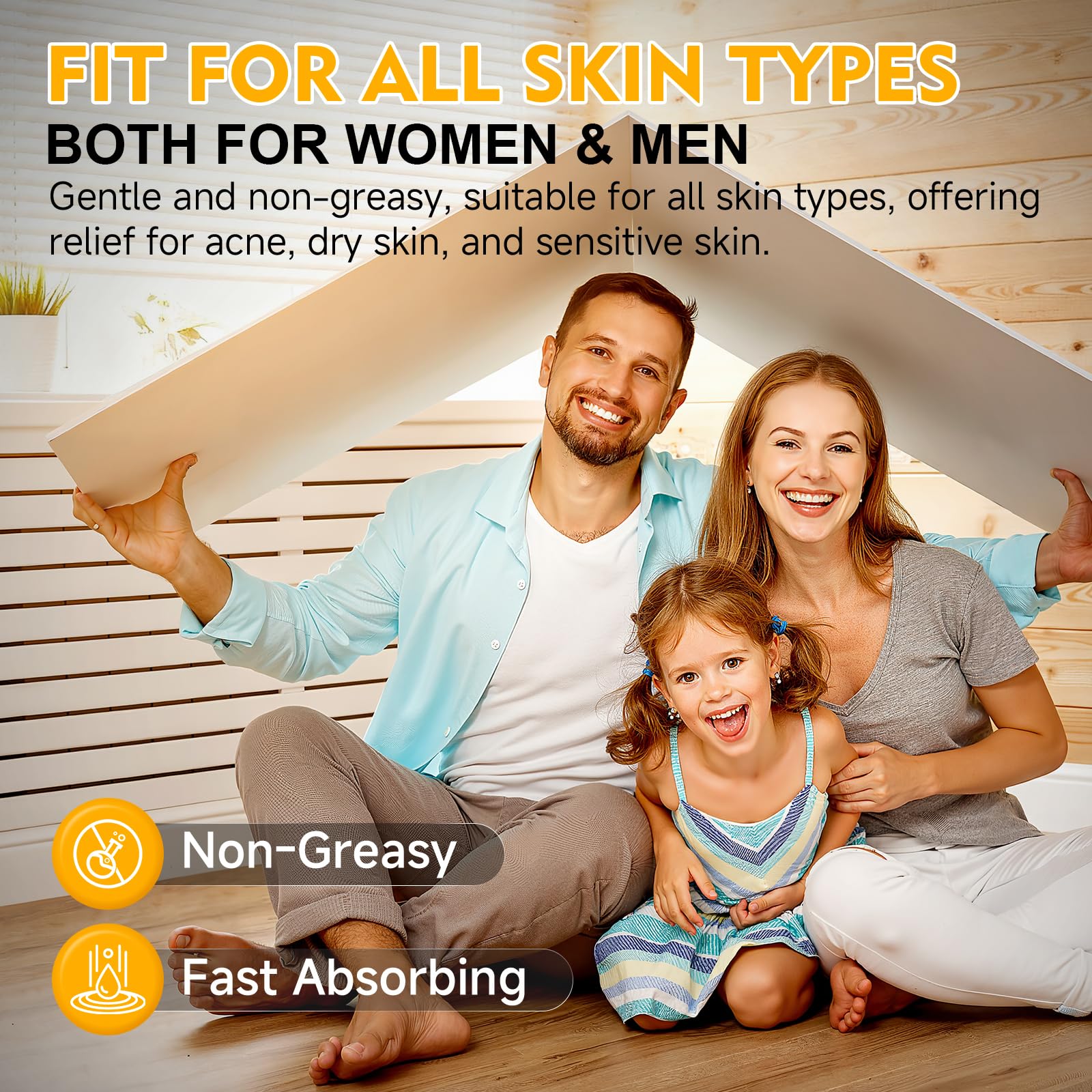 AKIICHI all-skin-types moisturizer suitable for face and body